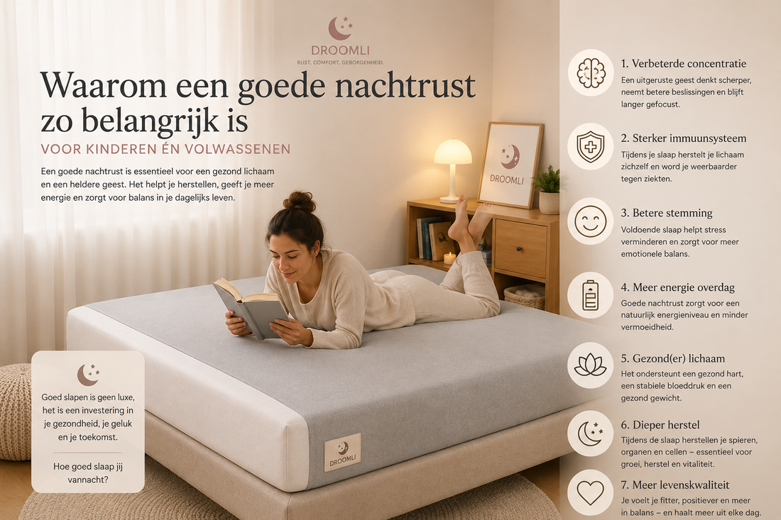 Waarom een goede nachtrust zo belangrijk is voor kinderen én volwassenen